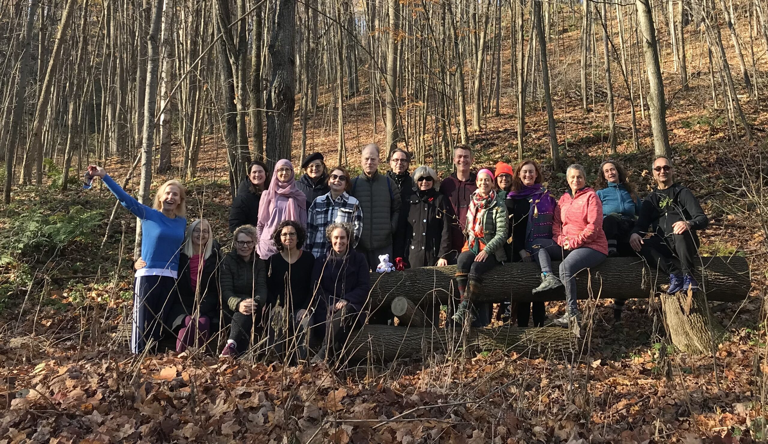 Group shot at Fells Meadows, Spring 2026